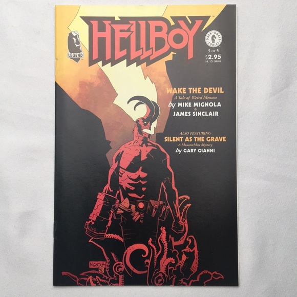 Hellboy: Wake the Dead Comic Book No. 5, Oct ‘96, Dark Horse Comics - Picture 1 of 1